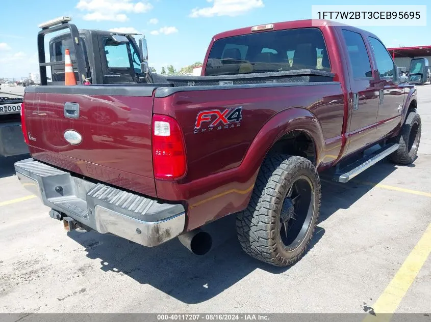 1FT7W2BT3CEB95695 2012 Ford F-250 Xlt