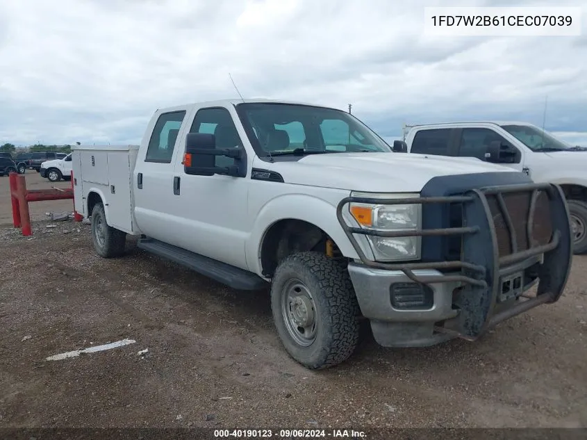 2012 Ford F-250 Xl VIN: 1FD7W2B61CEC07039 Lot: 40190123