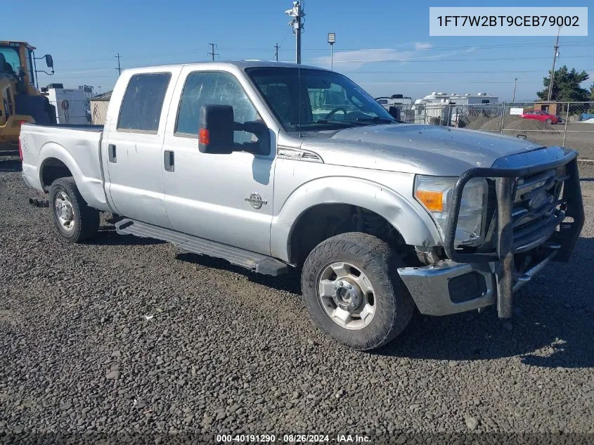 2012 Ford F-250 Xlt VIN: 1FT7W2BT9CEB79002 Lot: 40191290