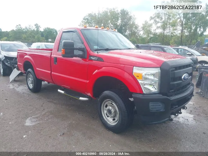 1FTBF2B62CEA22187 2012 Ford F-250 Xl