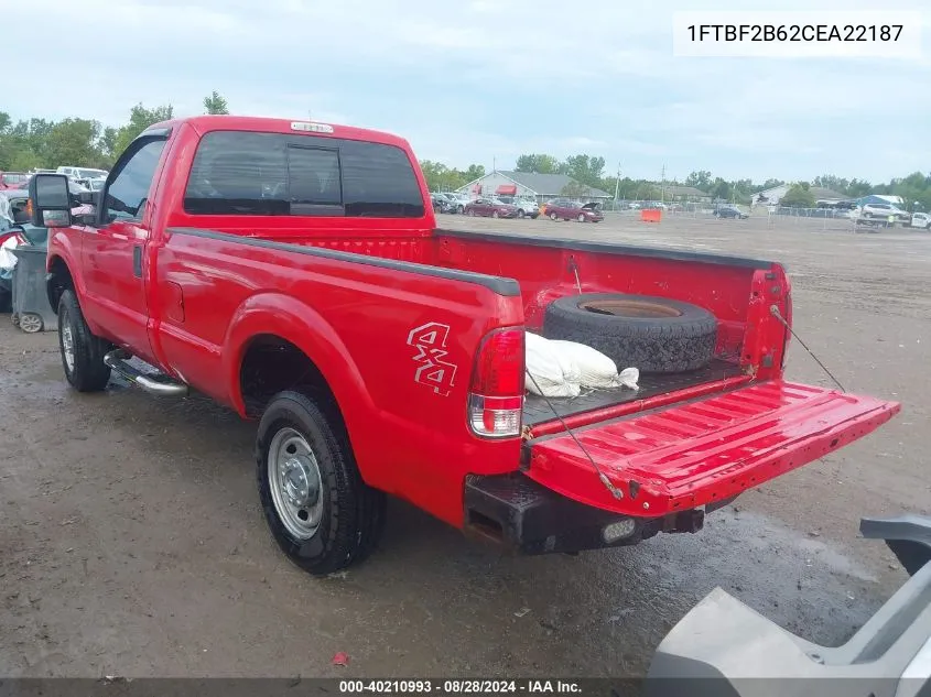 1FTBF2B62CEA22187 2012 Ford F-250 Xl