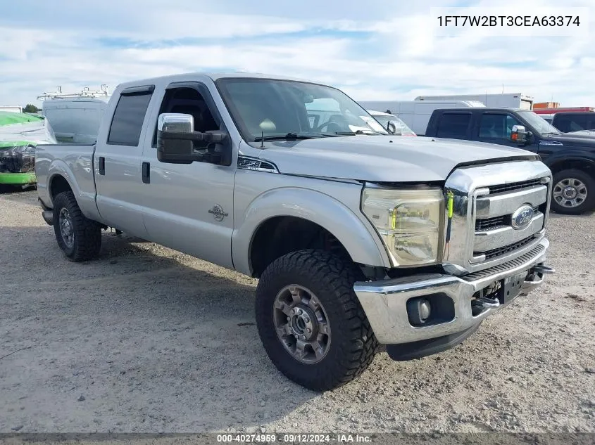 1FT7W2BT3CEA63374 2012 Ford F-250 Super Duty