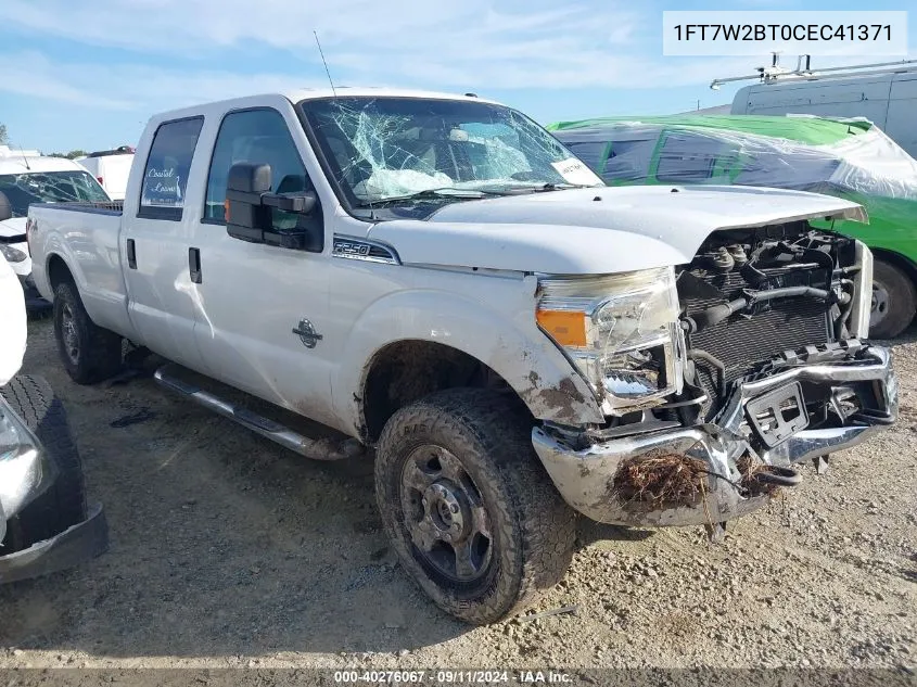 2012 Ford F-250 Xlt VIN: 1FT7W2BT0CEC41371 Lot: 40276067