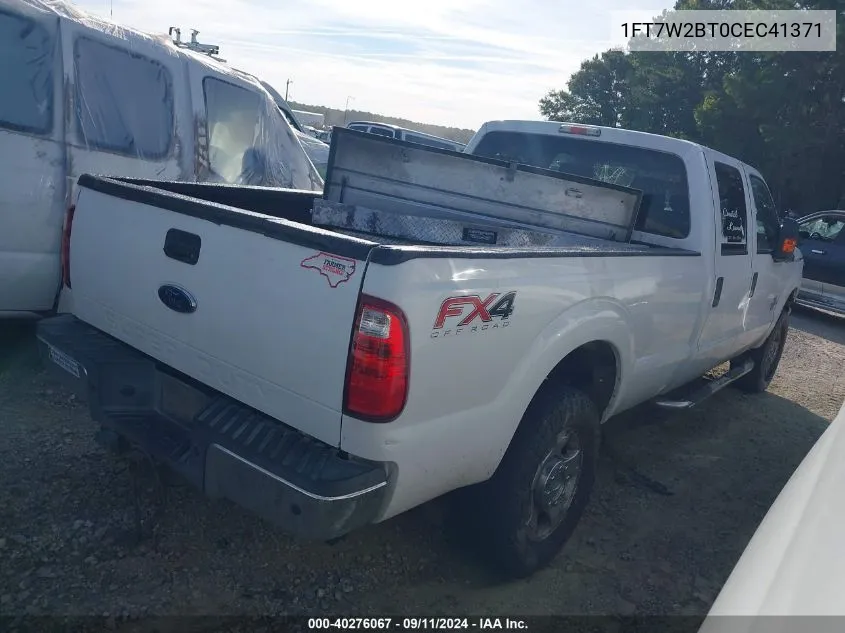 2012 Ford F-250 Xlt VIN: 1FT7W2BT0CEC41371 Lot: 40276067