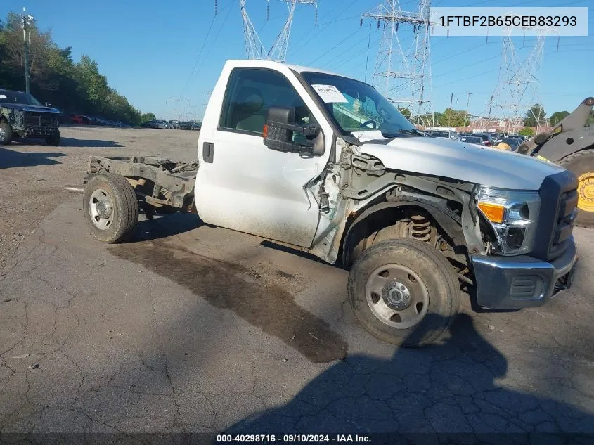 2012 Ford F250 Super Duty VIN: 1FTBF2B65CEB83293 Lot: 40298716