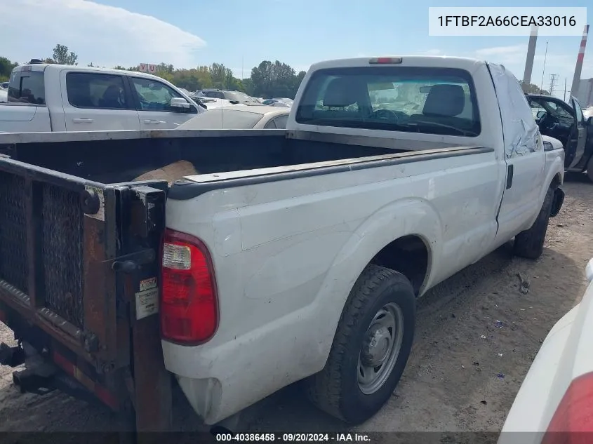 1FTBF2A66CEA33016 2012 Ford F-250 Xl