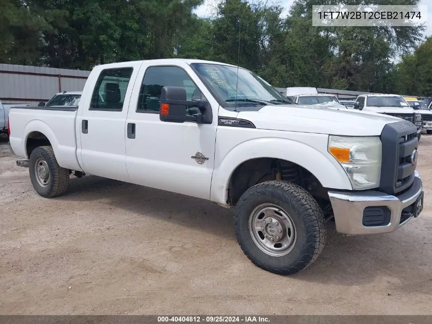 1FT7W2BT2CEB21474 2012 Ford F-250 Xl