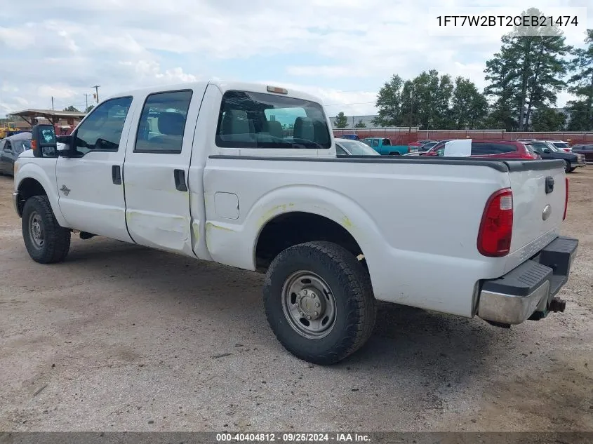 1FT7W2BT2CEB21474 2012 Ford F-250 Xl