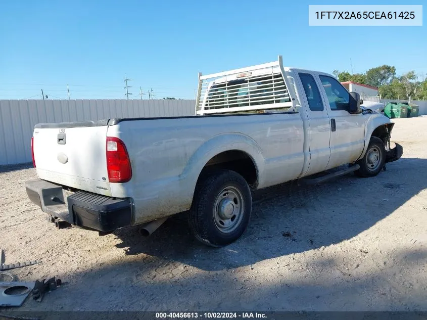 2012 Ford F-250 Xl VIN: 1FT7X2A65CEA61425 Lot: 40456613