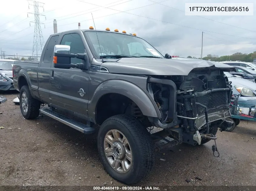 1FT7X2BT6CEB56516 2012 Ford F-250 Lariat