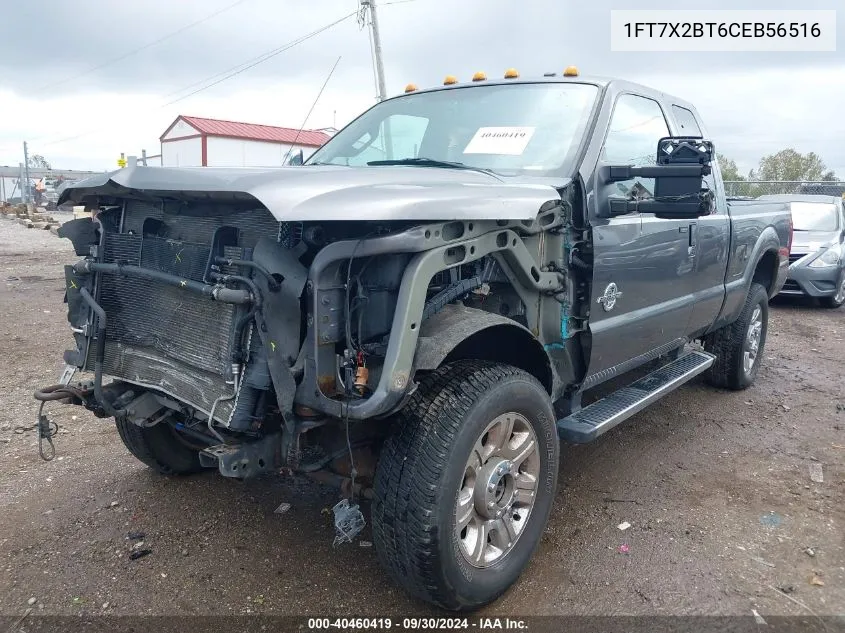 1FT7X2BT6CEB56516 2012 Ford F-250 Lariat