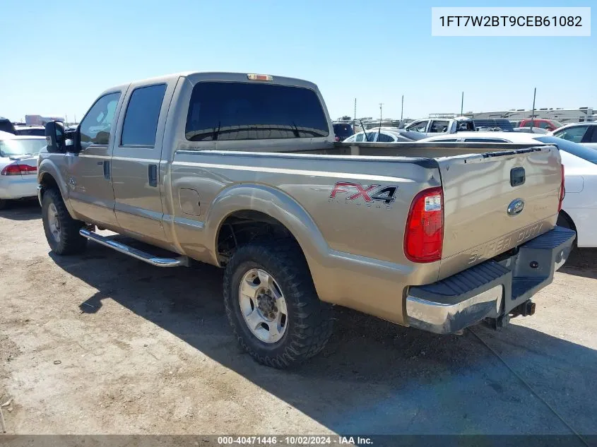 2012 Ford F-250 Xlt VIN: 1FT7W2BT9CEB61082 Lot: 40471446