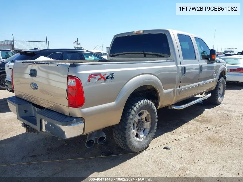 2012 Ford F-250 Xlt VIN: 1FT7W2BT9CEB61082 Lot: 40471446