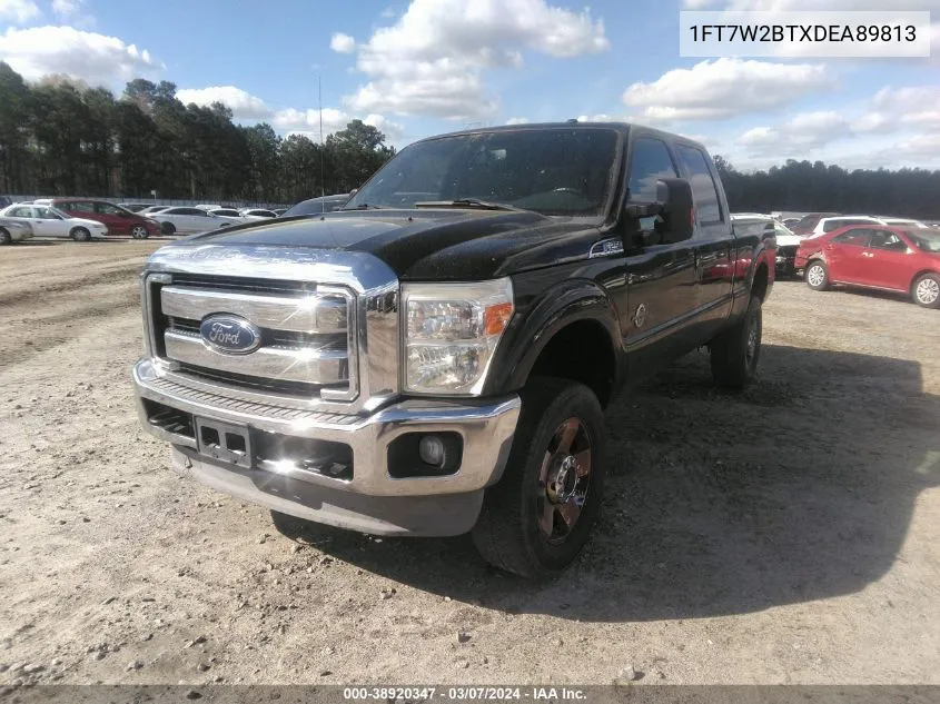 2013 Ford F-250 Lariat VIN: 1FT7W2BTXDEA89813 Lot: 38920347