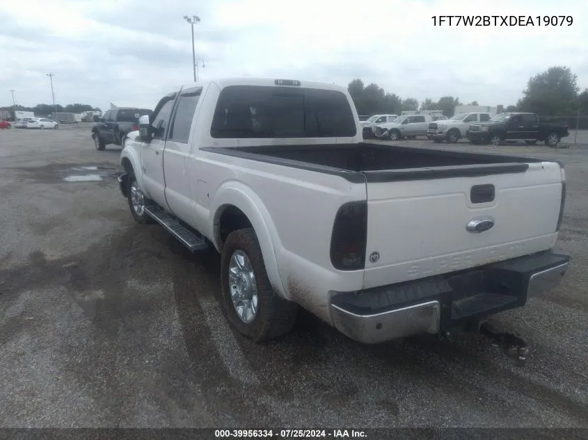 2013 Ford F-250 Lariat VIN: 1FT7W2BTXDEA19079 Lot: 39956334