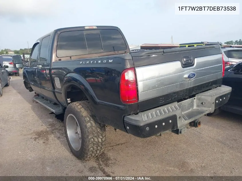 1FT7W2BT7DEB73538 2013 Ford F-250 Lariat