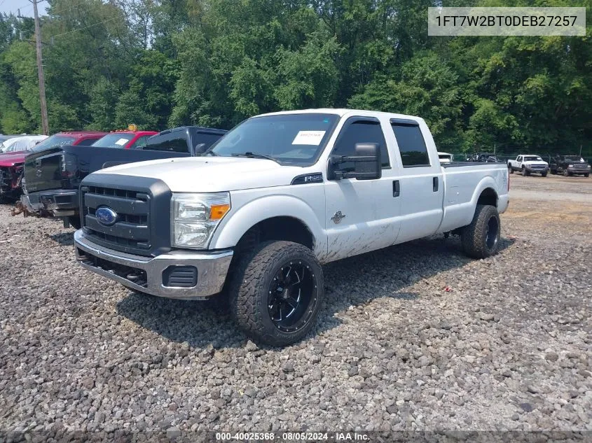 1FT7W2BT0DEB27257 2013 Ford F-250 Xl