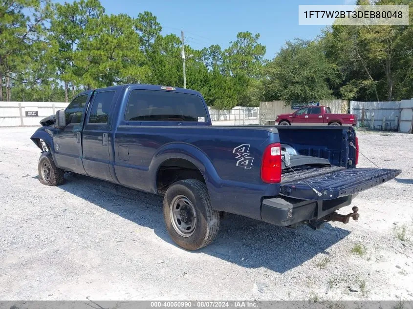 2013 Ford F-250 Xl VIN: 1FT7W2BT3DEB80048 Lot: 40050990