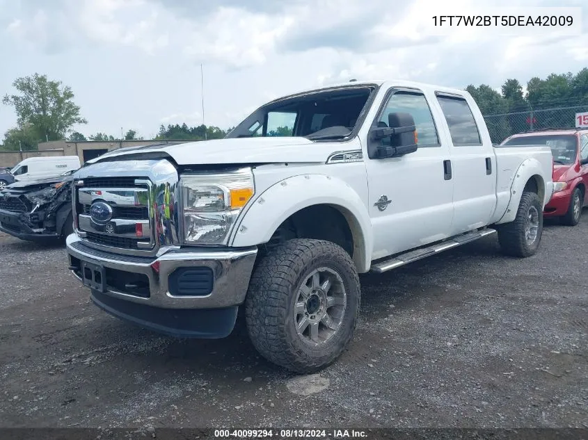 2013 Ford F-250 Xlt VIN: 1FT7W2BT5DEA42009 Lot: 40099294