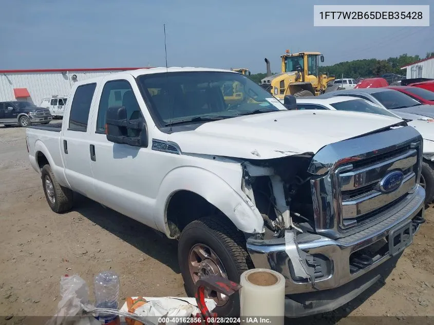 2013 Ford F-250 Xlt VIN: 1FT7W2B65DEB35428 Lot: 40162856