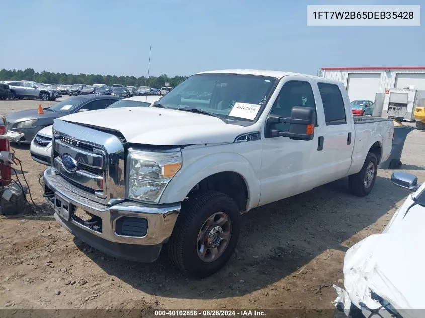 2013 Ford F-250 Xlt VIN: 1FT7W2B65DEB35428 Lot: 40162856