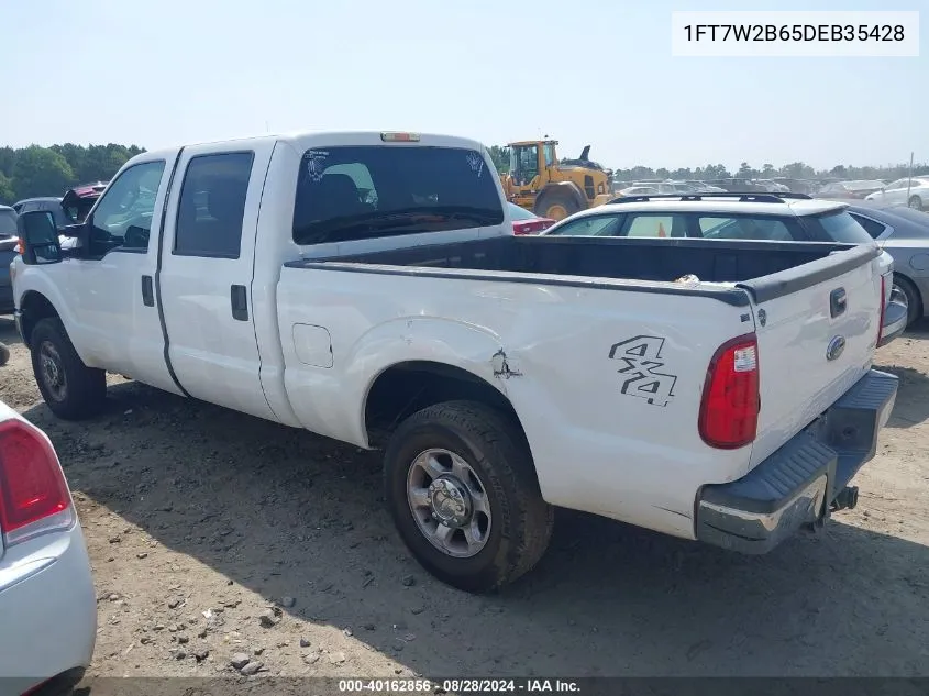 2013 Ford F-250 Xlt VIN: 1FT7W2B65DEB35428 Lot: 40162856