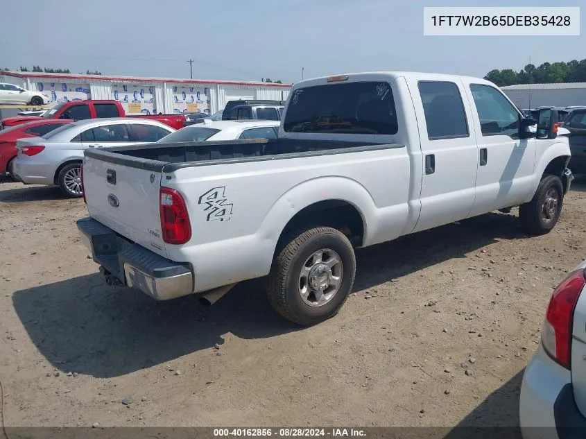 2013 Ford F-250 Xlt VIN: 1FT7W2B65DEB35428 Lot: 40162856