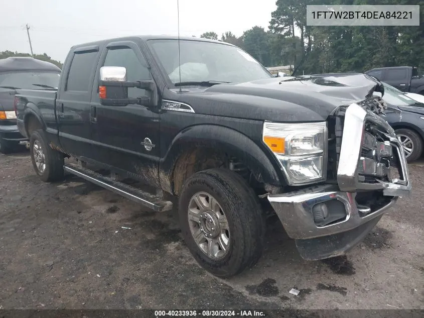 2013 Ford F-250 Lariat VIN: 1FT7W2BT4DEA84221 Lot: 40233936