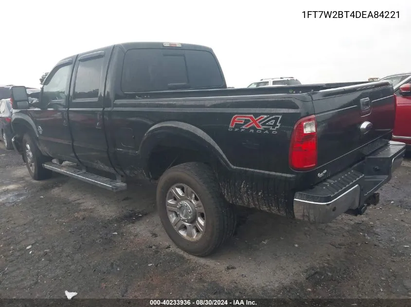 1FT7W2BT4DEA84221 2013 Ford F-250 Lariat