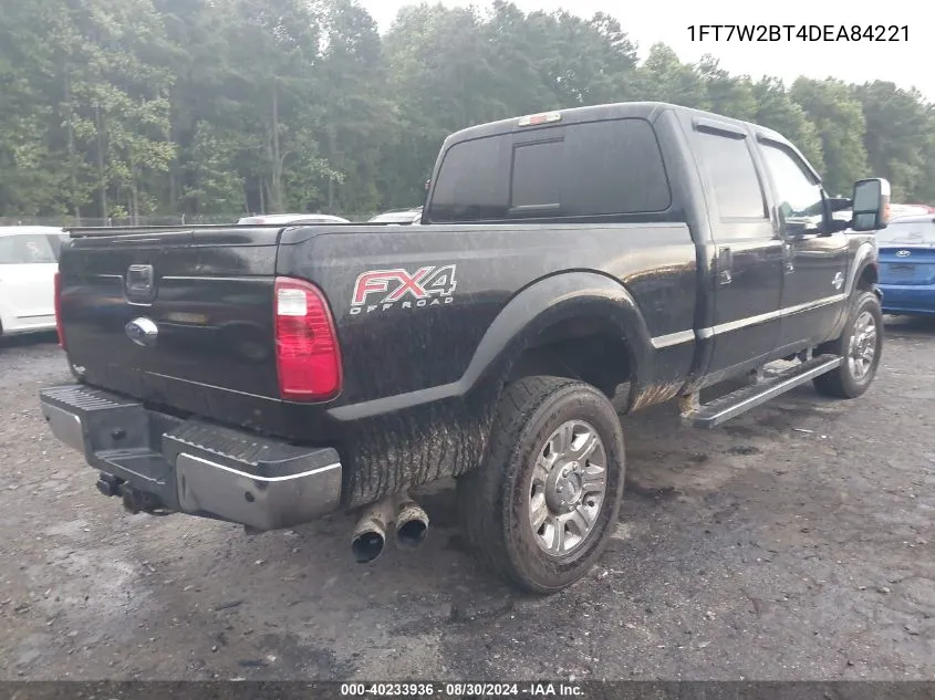 1FT7W2BT4DEA84221 2013 Ford F-250 Lariat