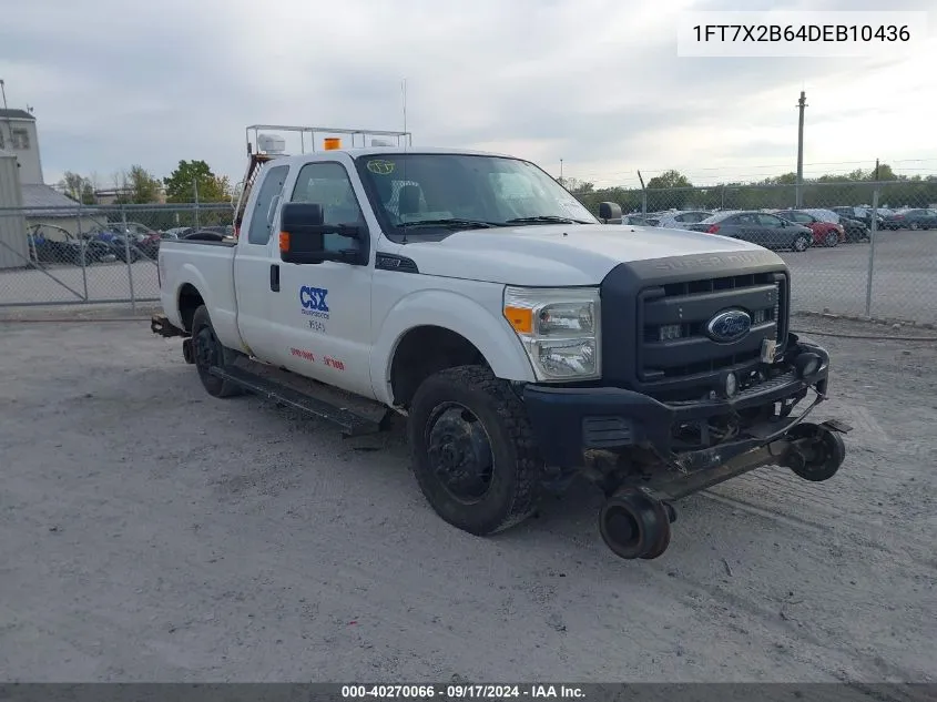 2013 Ford F-250 Xl VIN: 1FT7X2B64DEB10436 Lot: 40270066