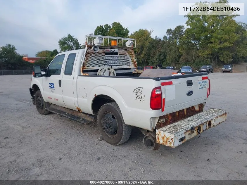 2013 Ford F-250 Xl VIN: 1FT7X2B64DEB10436 Lot: 40270066