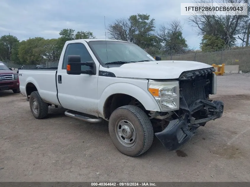 2013 Ford F-250 Xl VIN: 1FTBF2B69DEB69043 Lot: 40364642