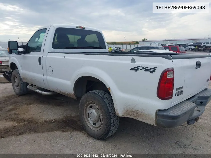 2013 Ford F-250 Xl VIN: 1FTBF2B69DEB69043 Lot: 40364642