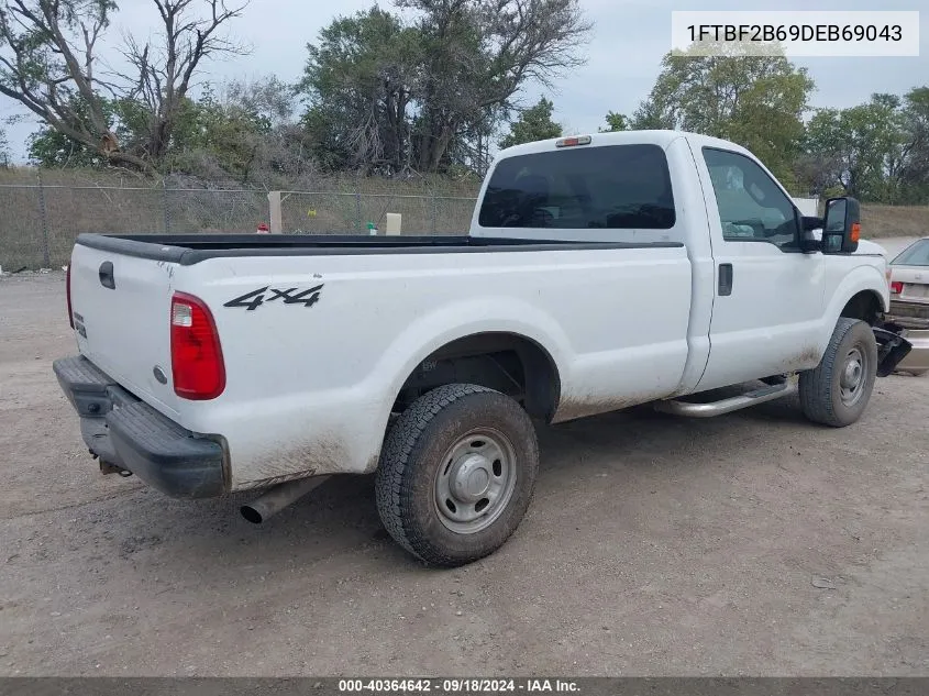 2013 Ford F-250 Xl VIN: 1FTBF2B69DEB69043 Lot: 40364642