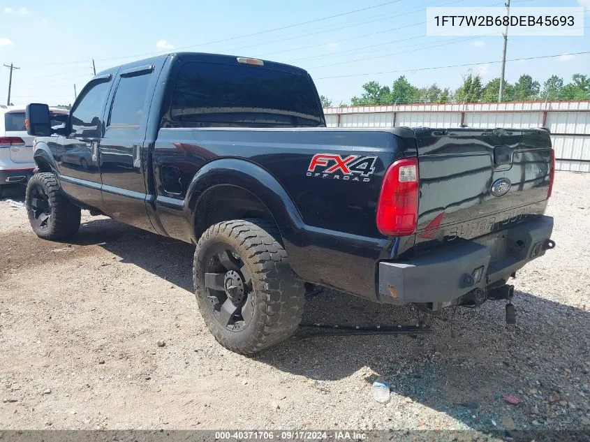 1FT7W2B68DEB45693 2013 Ford F-250 Xlt