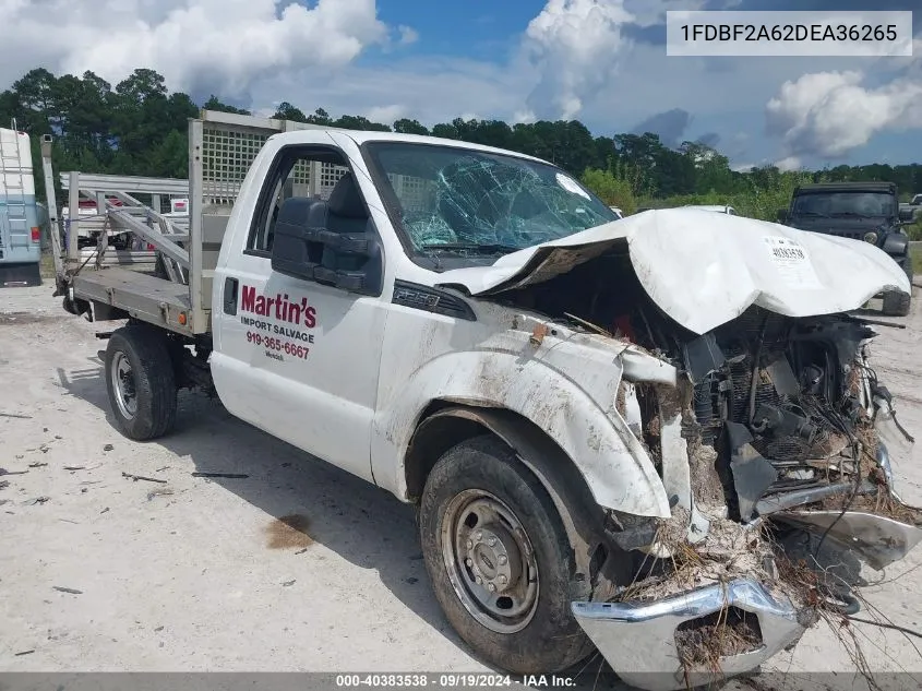 2013 Ford F-250 Xl VIN: 1FDBF2A62DEA36265 Lot: 40383538