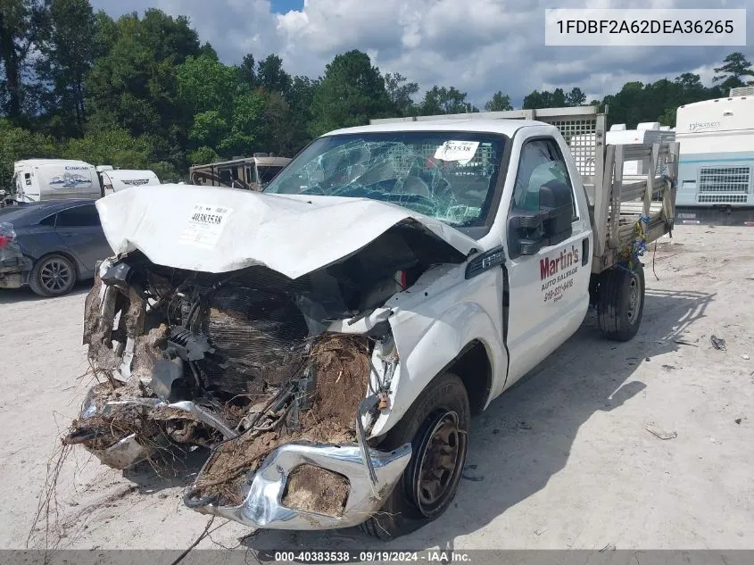 2013 Ford F-250 Xl VIN: 1FDBF2A62DEA36265 Lot: 40383538