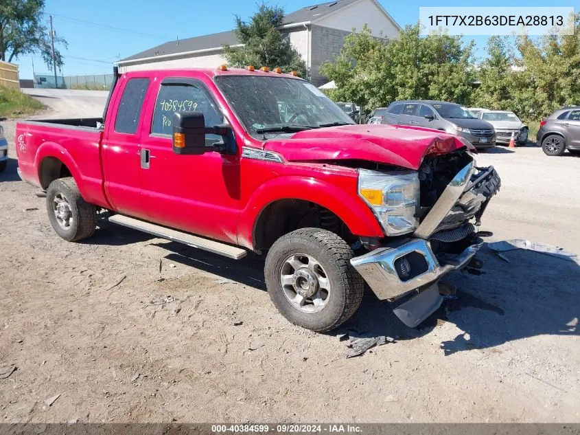 2013 Ford F-250 Xlt VIN: 1FT7X2B63DEA28813 Lot: 40384599