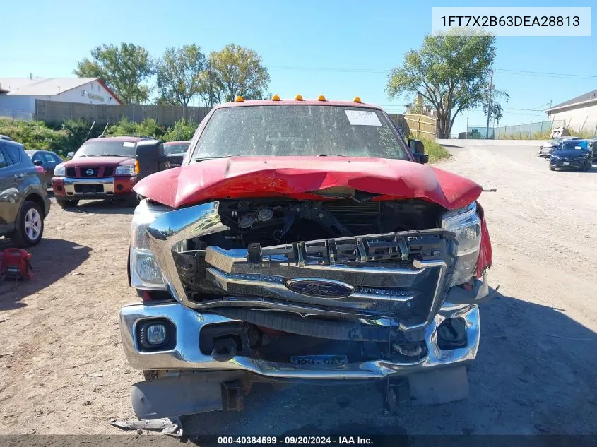 2013 Ford F-250 Xlt VIN: 1FT7X2B63DEA28813 Lot: 40384599