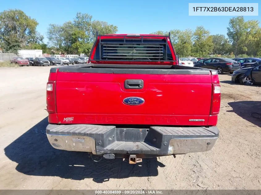 2013 Ford F-250 Xlt VIN: 1FT7X2B63DEA28813 Lot: 40384599