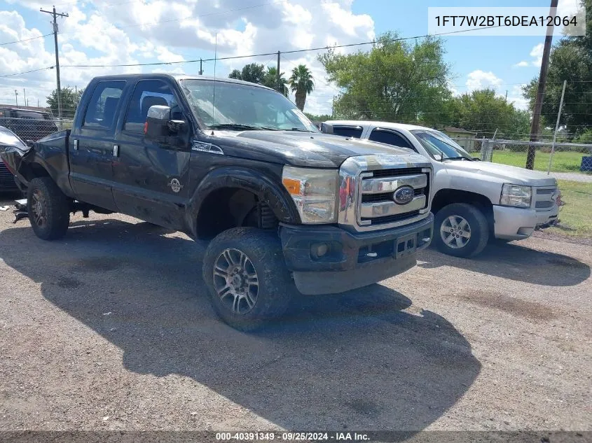 2013 Ford F-250 Lariat VIN: 1FT7W2BT6DEA12064 Lot: 40391349