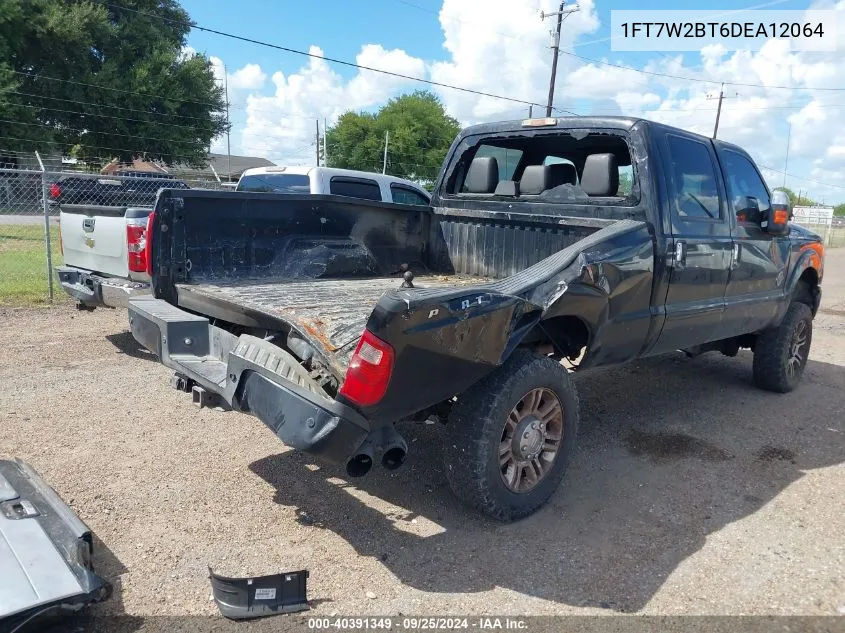 2013 Ford F-250 Lariat VIN: 1FT7W2BT6DEA12064 Lot: 40391349