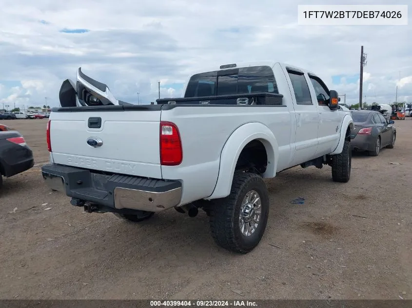 1FT7W2BT7DEB74026 2013 Ford F-250 Super Duty