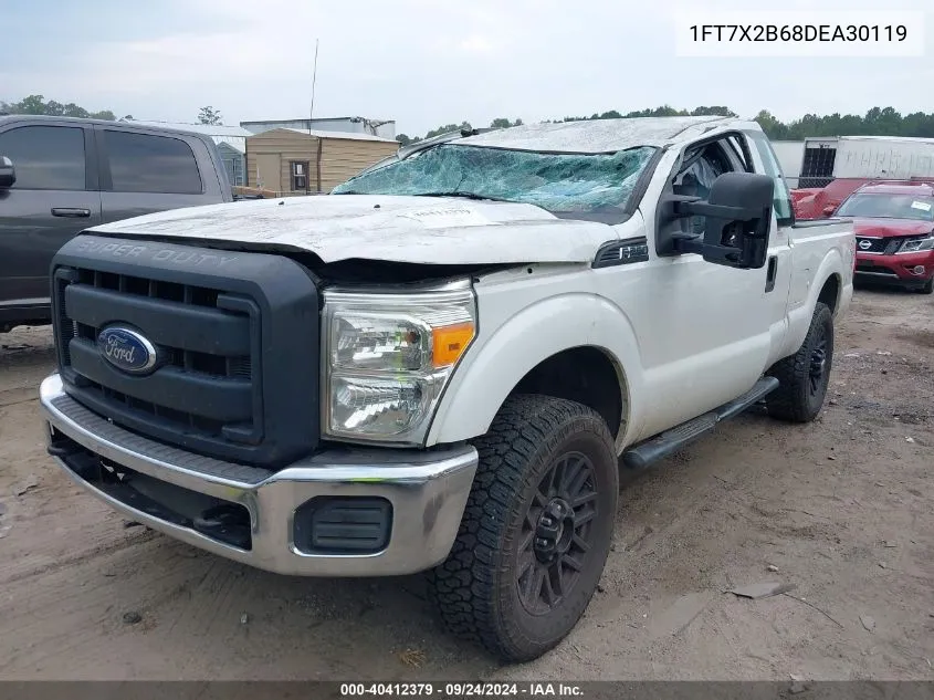 1FT7X2B68DEA30119 2013 Ford F250 Super Duty