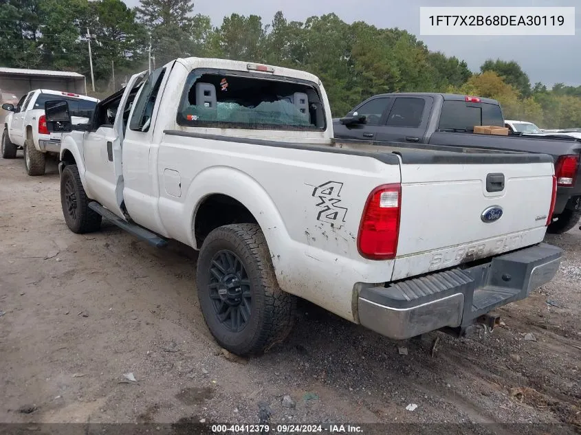 1FT7X2B68DEA30119 2013 Ford F250 Super Duty