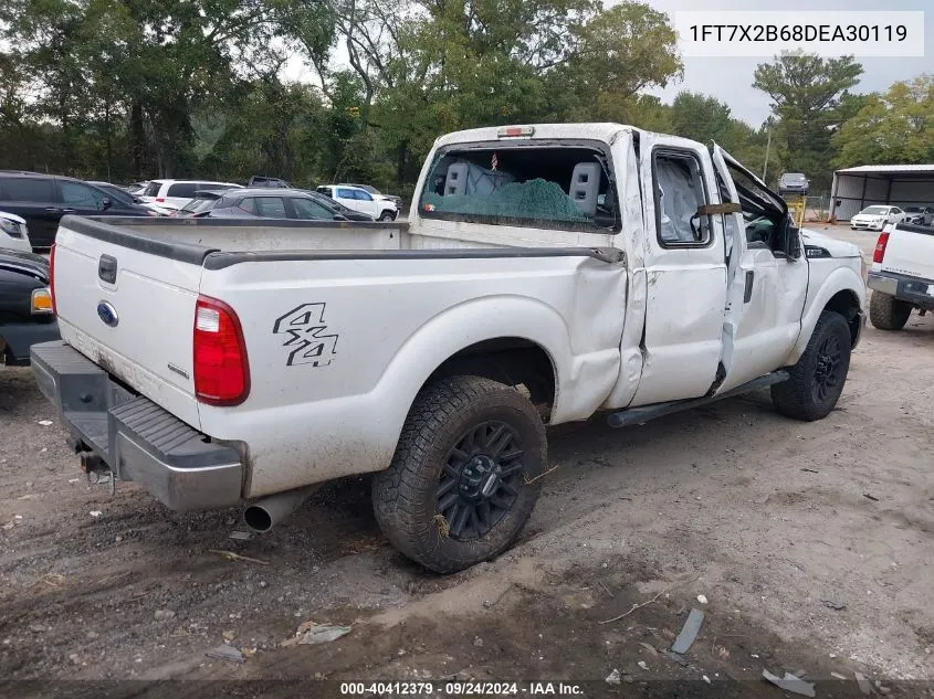 1FT7X2B68DEA30119 2013 Ford F250 Super Duty