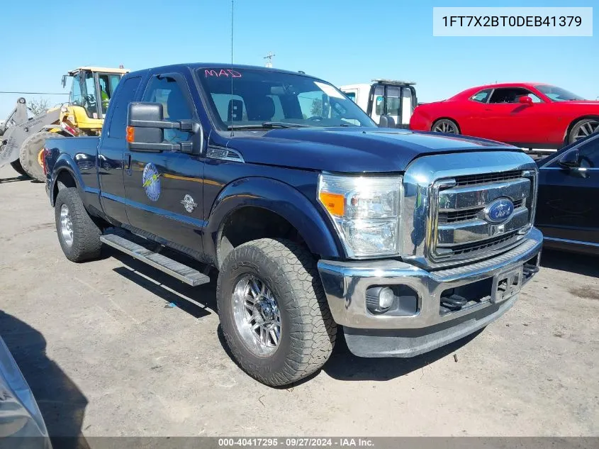 2013 Ford F-250 Lariat VIN: 1FT7X2BT0DEB41379 Lot: 40417295