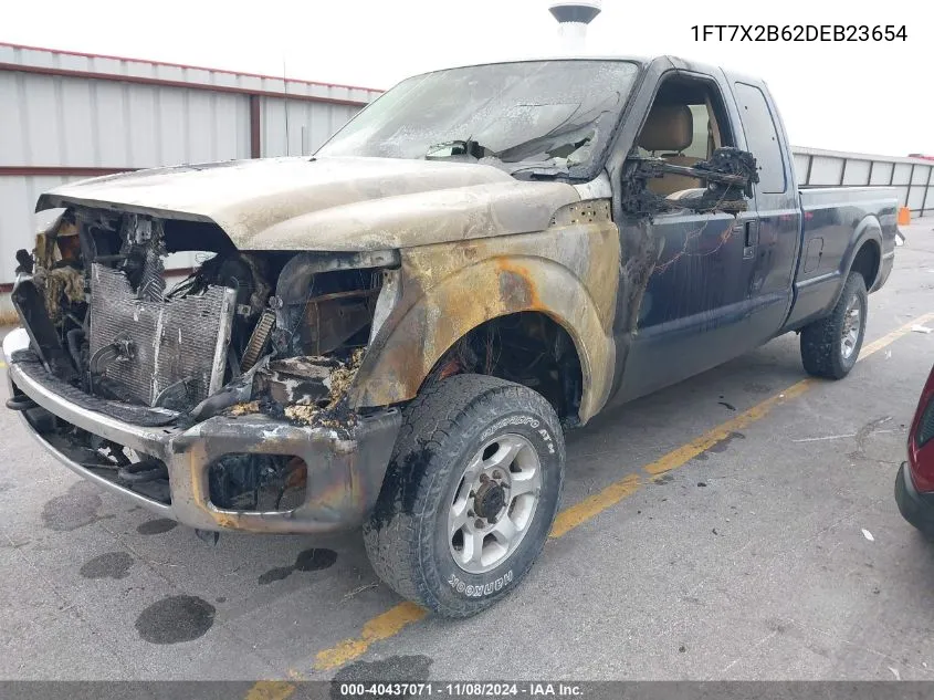 1FT7X2B62DEB23654 2013 Ford F-250 Xlt