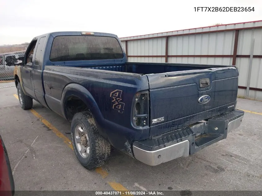 1FT7X2B62DEB23654 2013 Ford F-250 Xlt